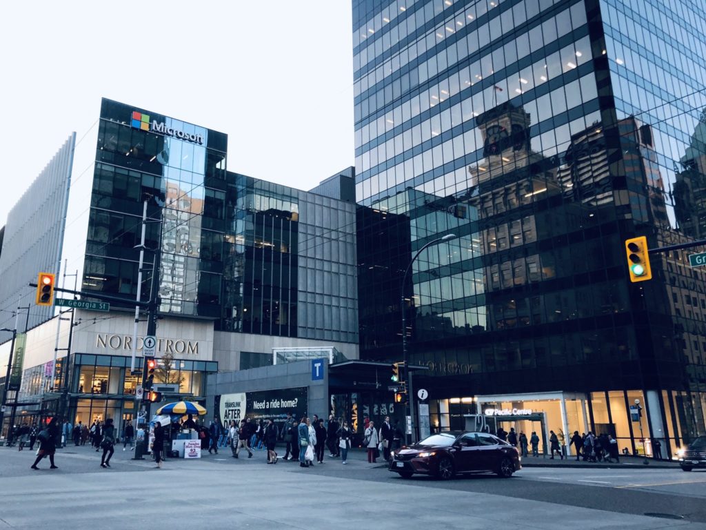 Vancouver バンクーバー中心部