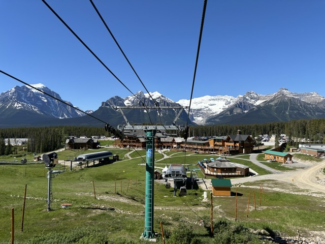 レイクルイーズのゴンドラ