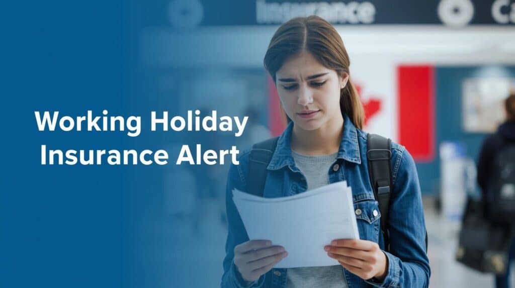 working holiday travel insurance